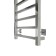 Electric towel "Sanprise" Quadro P8, 400x800 mm, left/right, chrome