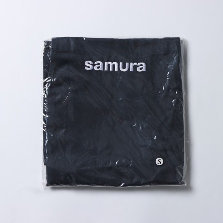 Apron Samura, 90 × 70 cm, gray color-3