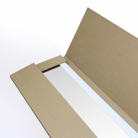 Mirror "White" 45x160 cm, floor, frame width 55mm-9