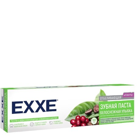 White Paste whitening EXXE Snowty Smile, 100 ml