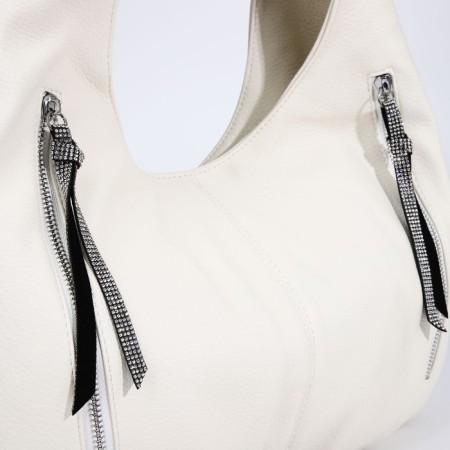 Load bag with lightning, 3 outer pockets, white color-3