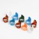 A set of mediators on the finger of Music Life, multi -colored, 5 pieces