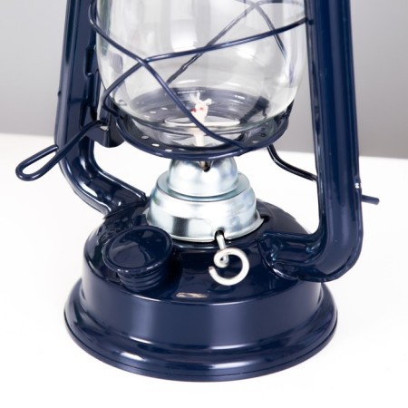 Kerosene lamp decorative blue 11.5*15*25 cm Risalux-5