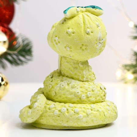 Figure "Snake of Martha" lemon, 8x7x6cm-2