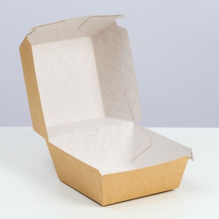 Packaging for burgers, 11 x 11 x 11 cm set 5 pcs.-1