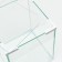 Aquarium "Cube", cover glass, 19 liters, 25 x 25 x 30 cm, white corners