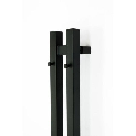 Electric towel Grois Orso, 110x1200 mm, 3 crossbars, lower rights, black-4