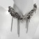 Neck "health" chain, color silver