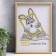 Photo frame plastic L-4 21x30 cm beige (plastic screen)