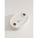 Savanna bathroom accessories “Legend”, 3 items (370 ml dispenser, soap dish, glass), white color