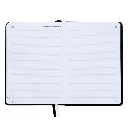 Leduced Diary A5, 160 sheets, Devente.message.ok, hard cover of artificial leather, lies, block 70 g/m2-9