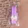 Capricon lace, 23 mm × 10 ± 1 m, lilac color No. 32