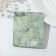 Brooch "Clover" luxurious, the color is dark green in gold