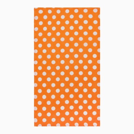 Towel 35x60cm peas, orange, waffle, 120 g/m2, cotton 100%-1