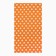 Towel 35x60cm peas, orange, waffle, 120 g/m2, cotton 100%