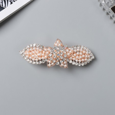 Hair hair clip "Juliet Galant" Flower, 9 cm, gold