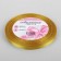 Satin tape, 6 mm × 23 ± 1 m, mustard color No. M209