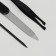 The manicure set "Christian", 8 items, in case, black/gray color