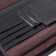 Business, artificial leather, 360 x 260 x 30 mm, with a metallic press, 6D07 "lux", brown