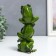 Souvenir Polystone Lak "Frog Pyramid - I do not see, I do not hear, I will not say" 18x6x8 cm