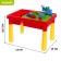 Table with a designer and a storage compartment, 56 parts