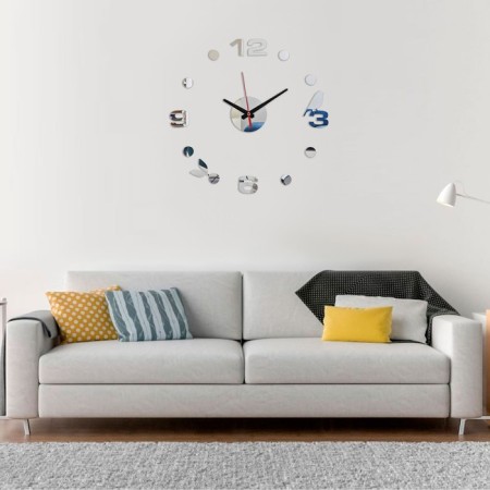 Watching interior, 3D "bird", silent, sticker, large, D-40 cm-1