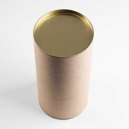 TUBUS 120x260 mm (240 mm inside height), dense cardboard, metal cover-2