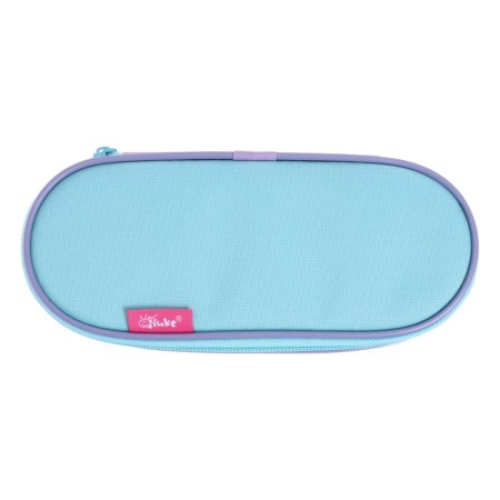 Penal-football 85 x 210 x 50 mm with a folding bar, soft, textile, calligrata PMK 24-42, mint/light lilac-1