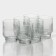 A set of glass glasses LAV Tokyo, 330 ml, 7.9 × 9 cm, 6 pcs