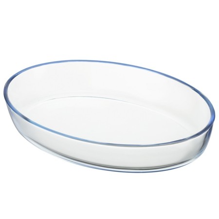 Baking Smart Solutions baking, glass, bamboo cover cover, 4 liters-1