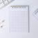 Notepad "Notepad of the best teacher", on the crest, A6 format, 40 sheets