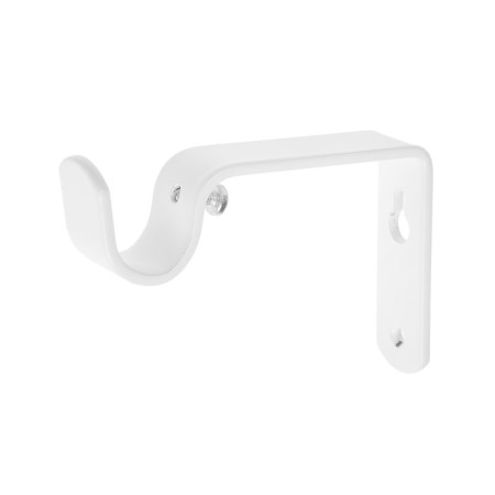 Bracket for cornice D20 is a single -row 8 cm, white-2