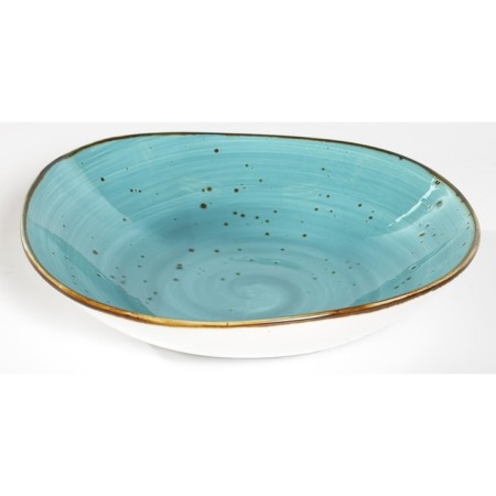 Deep plate Samold "Choir of turquoise", 750 ml, D = 21 cm-2