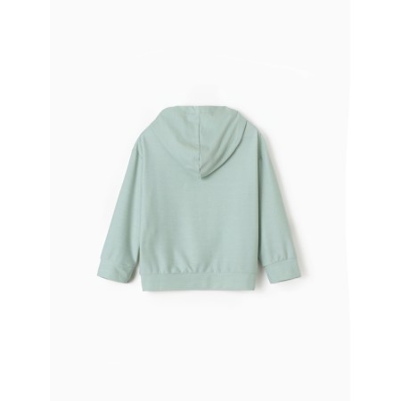 Children's hoodie minaku, olive color, height 134 cm-4