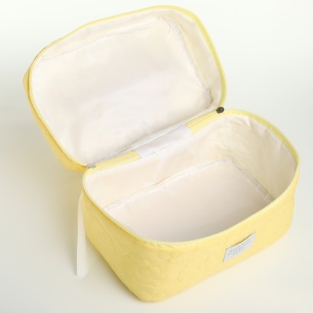 Lightning cosmetic bag, yellow color-2