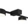 Freya FR5363CL-03B TACTIC, 590x125x60 mm ceiling lamp, GX53, 3x24W, black color