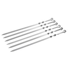 A set of flat shampoos Boyscout, 600x15x2 mm made of stainless steel, 6 pcs in packaging