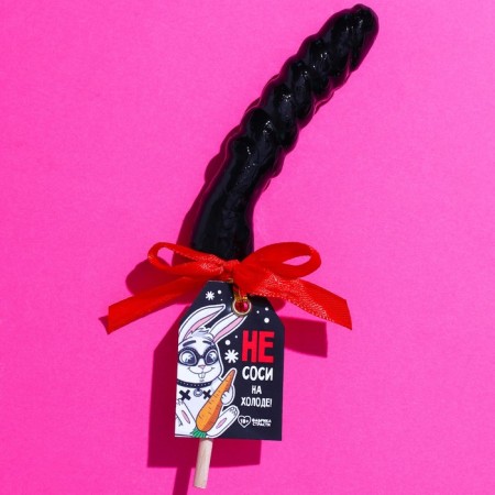 Karamel Lollice "Do not suck in the cold", taste: Cola, 35 g.