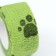 The self -fixed bandage "paws", 2.5 cm, max. Extensibility 4.5 m, light green