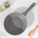 Pan, d = 24 cm, plastic handle, anti -stick coating, color light marble