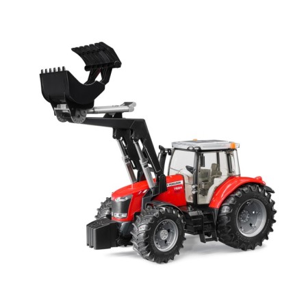 Massey Ferguson 7600 tractor, with a loader-4