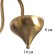 Bra "Bergamo" 1he14 40W bronze 23x14x37 cm
