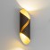 Bra "waist" LED 10W Black gold 9x9x30cm