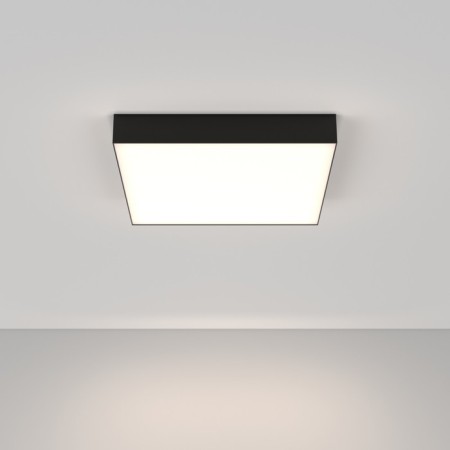 Technical C032CL-45W4K-SQ-B, LED, 45W ceiling lamp, 45W, 40x40x6 cm, 3010lm, black color is black-1