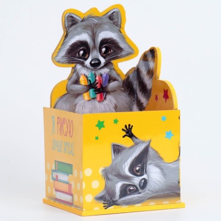 Organizer for the office "Raccoon"-1