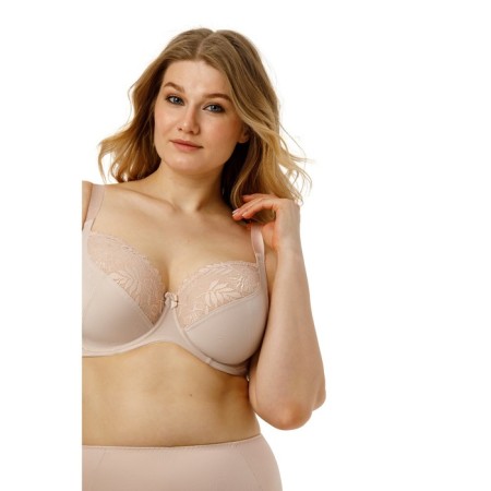 Women's bras of Lengy, size 75G, silver peony color-3