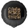 Foil ball 18 "Happy Birthday! (Leopard print)", Circle