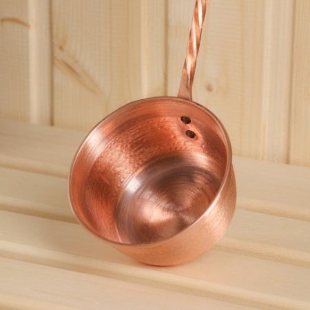 Copper bucket, 0.2l, with a handle-6