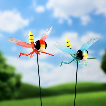 Plug "dragonfly sorceress" 40cm, set 2pcs, mix-1