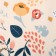 Facial towel "Flower Field" 45x90 cm, 100% HL, waffle leaf